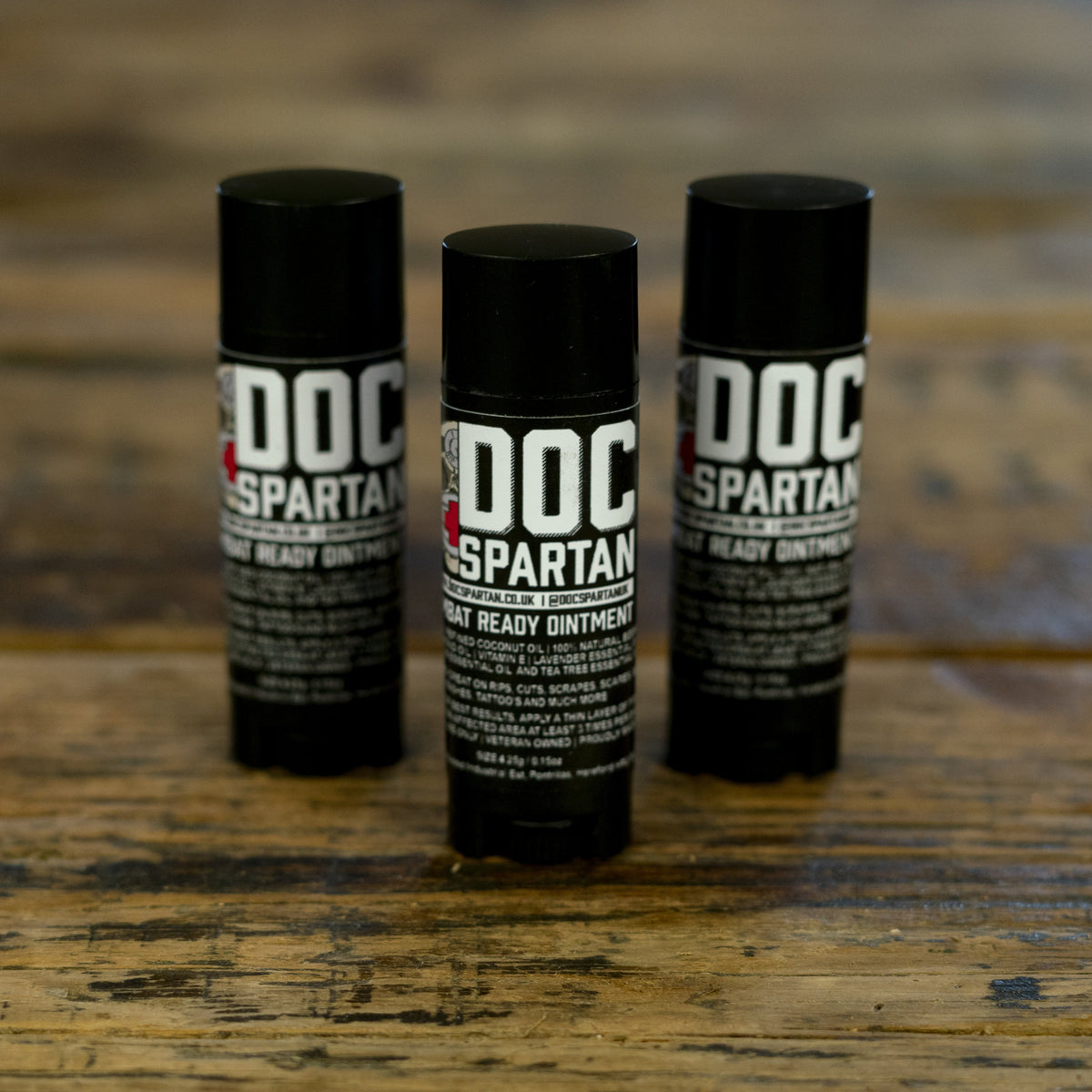 Doc Spartan Combat Ready Ointment Hand Care Everyday Carry 3 Pack