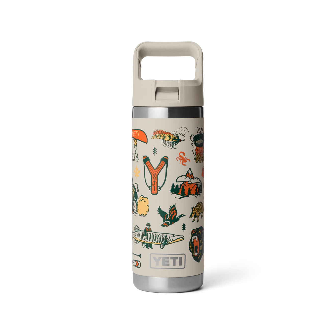 Rambler Straw Bottle Cape Summer Camp