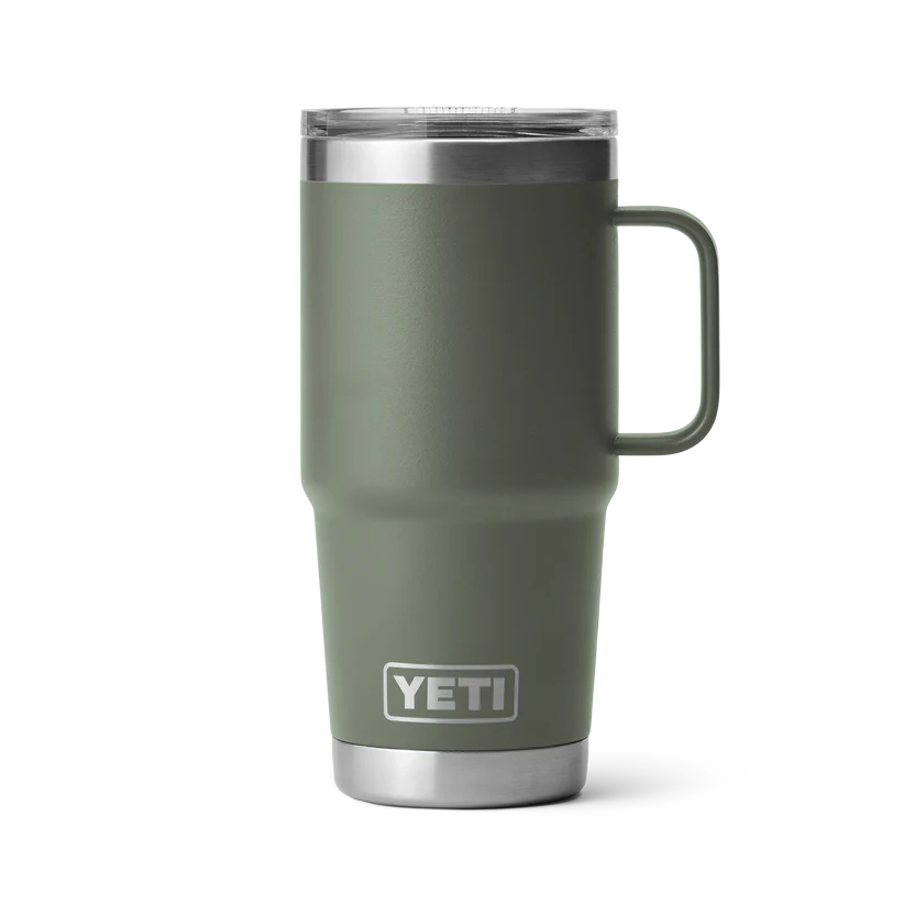 Yeti Rambler 20 Oz Travel Mug Camp Green