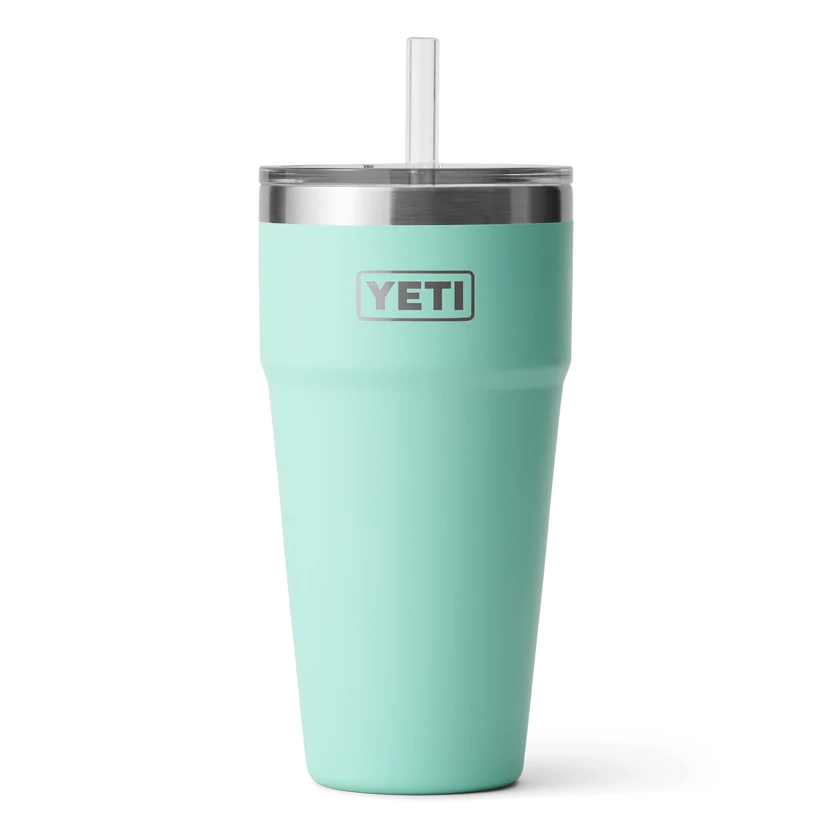 Rambler Straw Cup Seafoam
