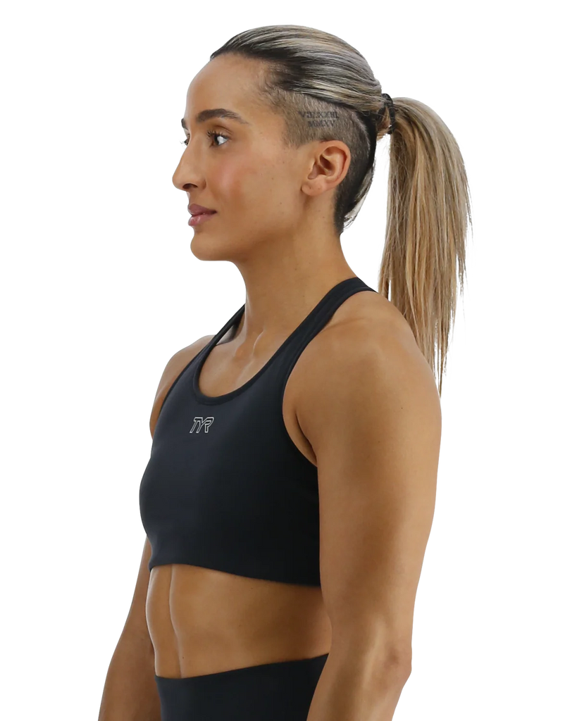 TYR Joule Elite Women's Classic Sports Bra - Black – KITBOX