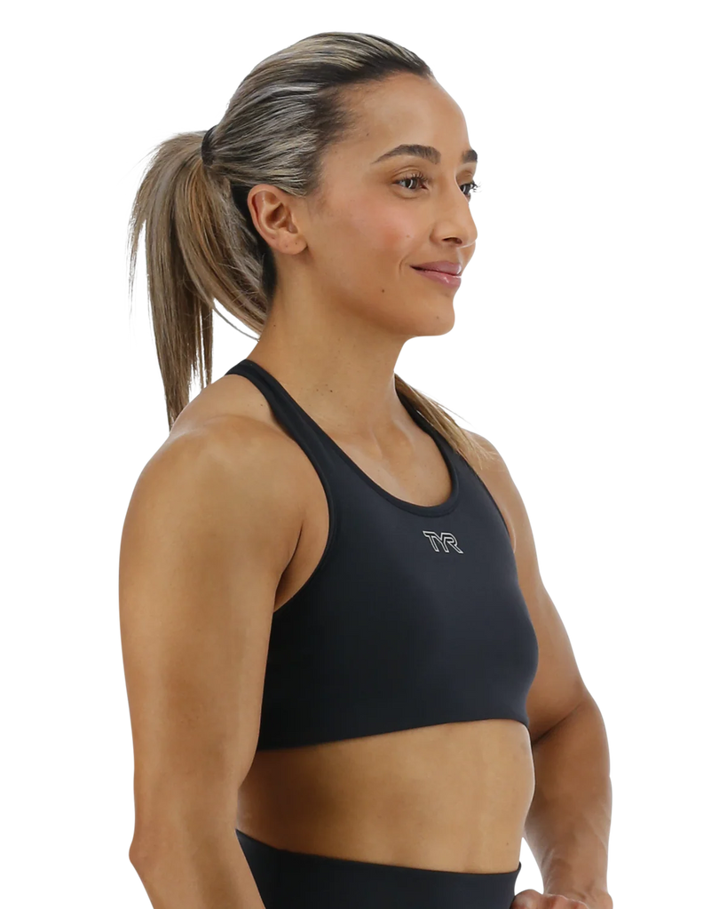 TYR Joule Elite Women's Classic Sports Bra - Black – KITBOX