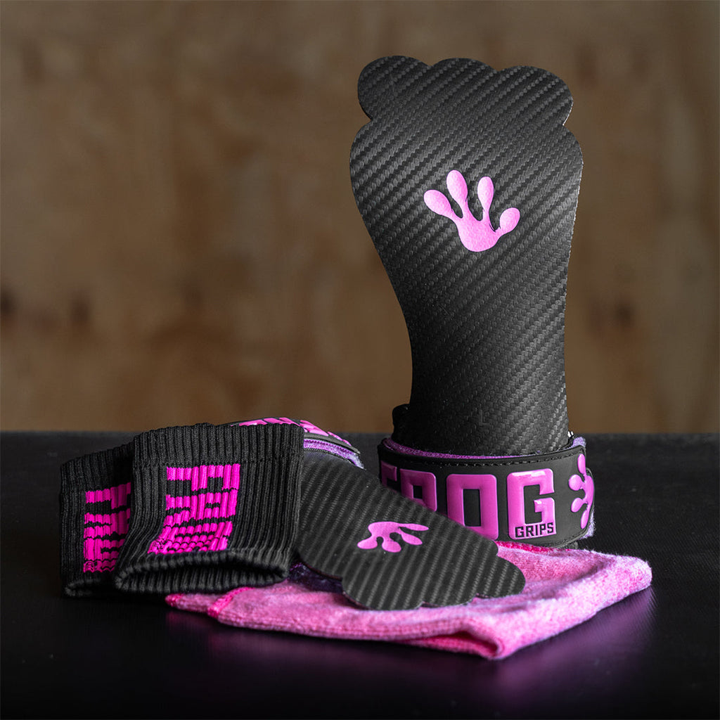 ♡Bc右1016 未使用保管品 FROG GRIPS グリップ ピンク FROG GRIPS® ELITE HD FINGERLESS - Pink – KITBOX