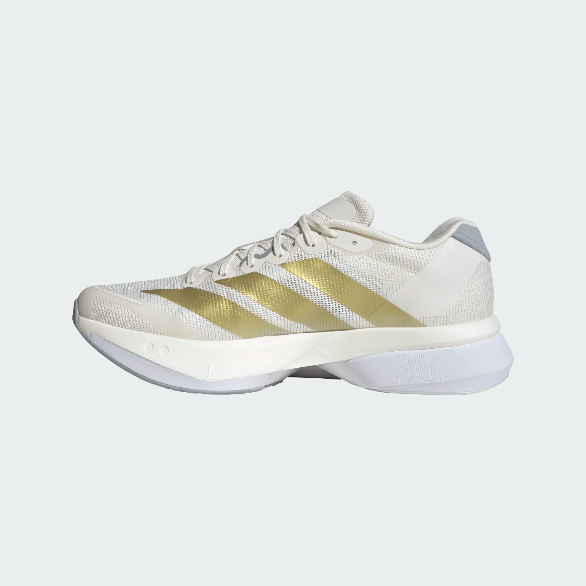 adidas Adizero Boston 13 Chalk White Gold Met Halo Silver – KITBOX