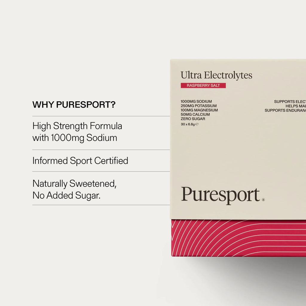 Puresport Ultra Electrolytes - Raspberry Salt – KITBOX