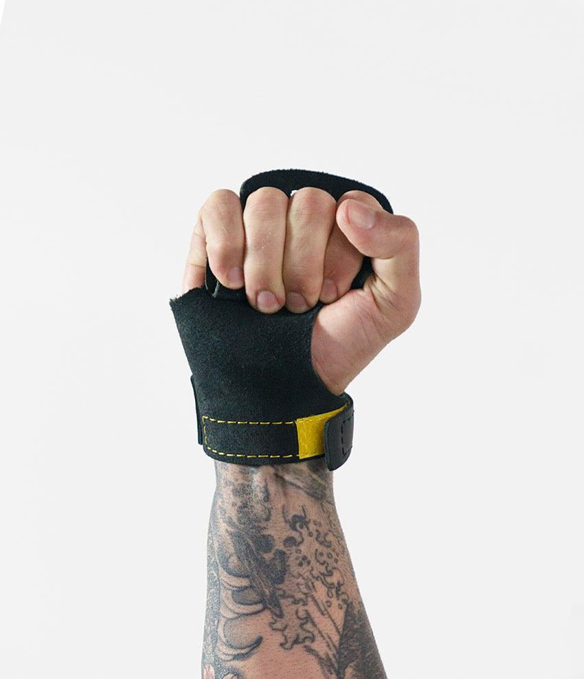 Victory Grips Men's Leather 3-Full Coverage Gymnastic Grips