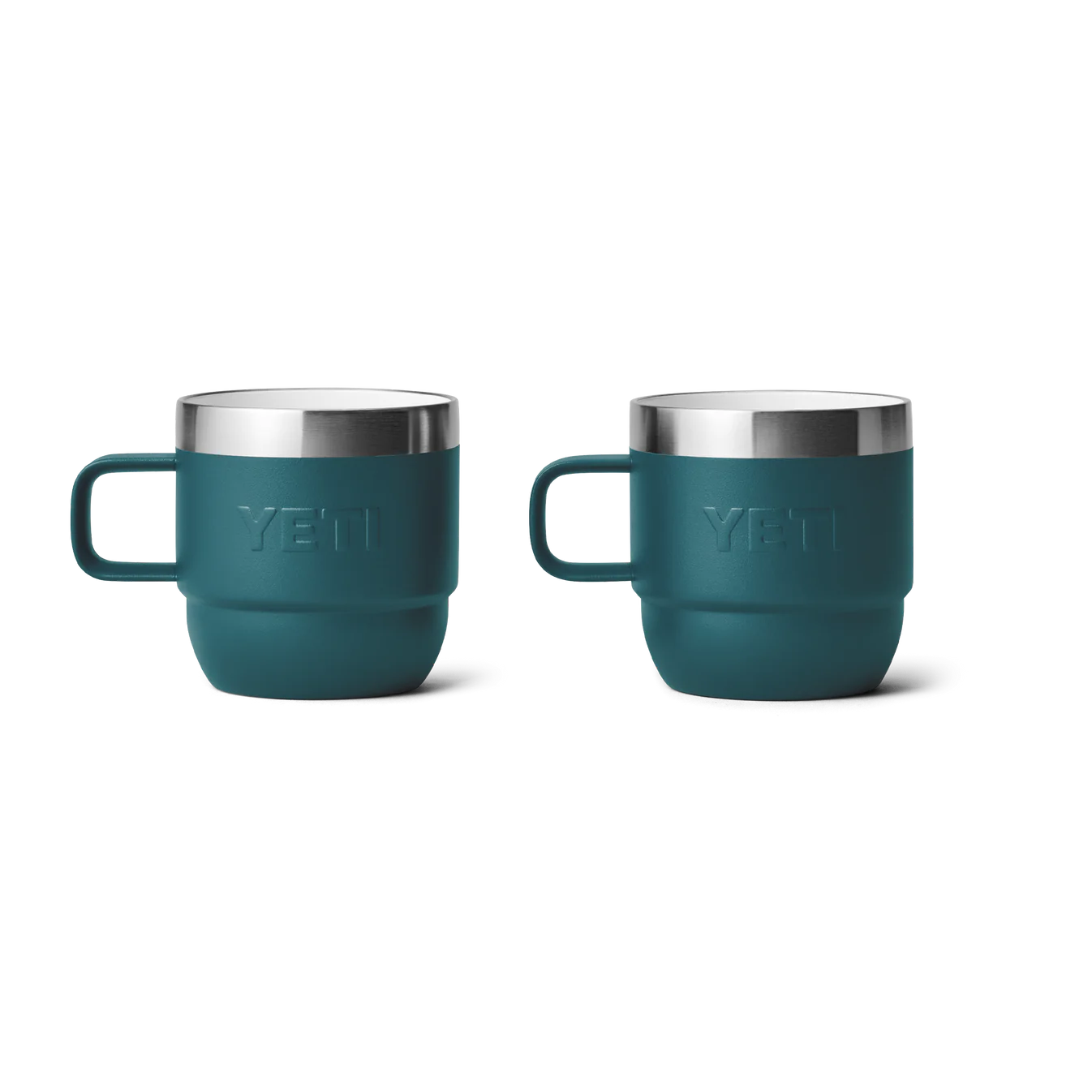 YETI RAMBLER 6 OZ STACKABLE CUPS マグ Yeti Rambler 6 Oz Stackable Espresso Mugs in Sea Foam (177