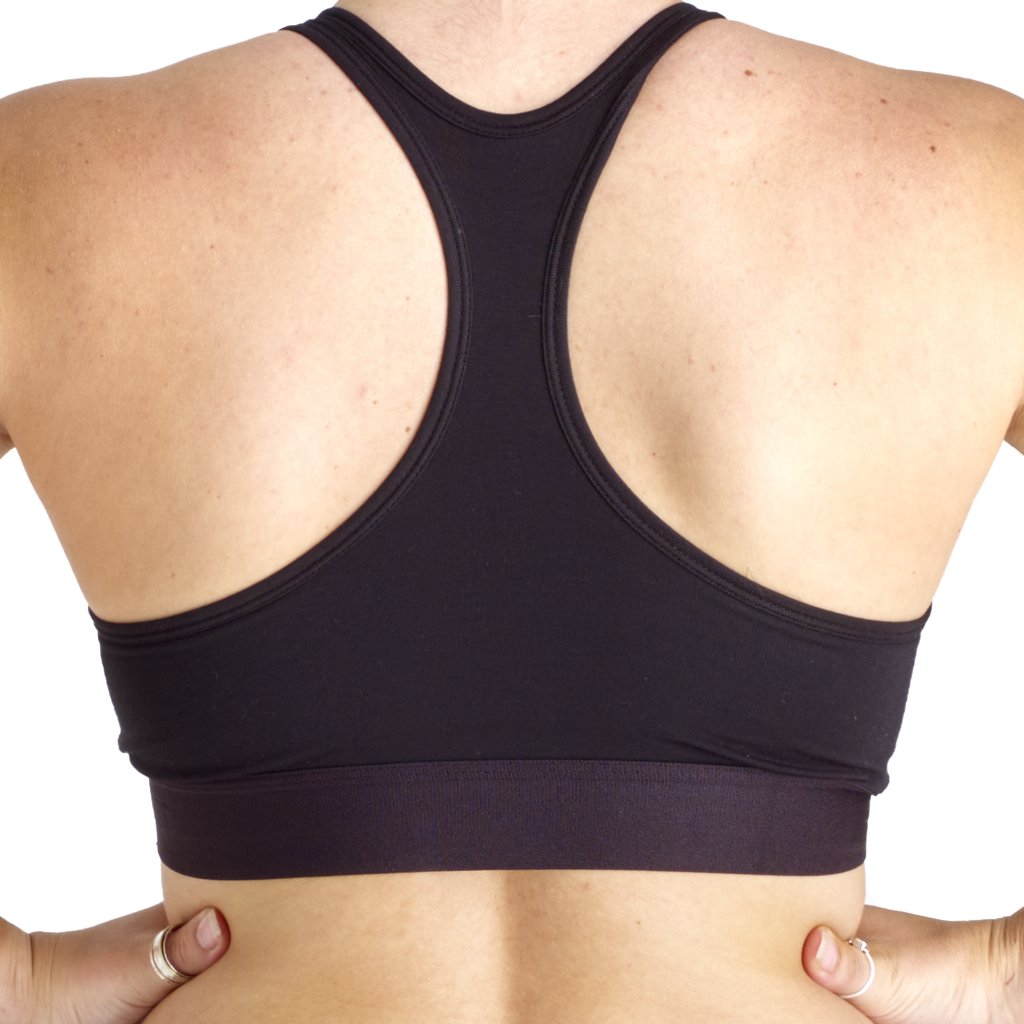 Halo Lounge Bralette in Jet Black