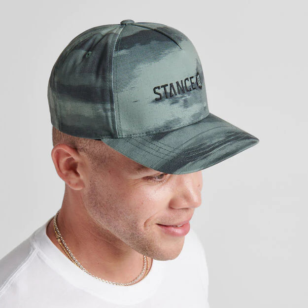 Stance Icon Snapback Hat Camo