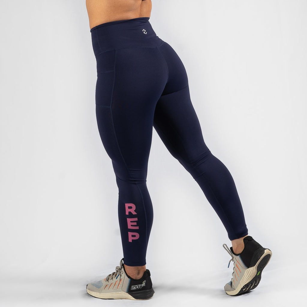 Heavy Rep Gear Nuluxe HVY REP Navy / Kiss Pink Leggings
