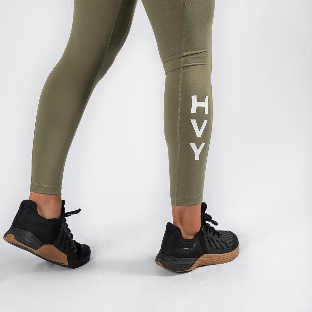 Heavy Rep Gear Nuluxe HVY REP Artillery Green / White Leggings