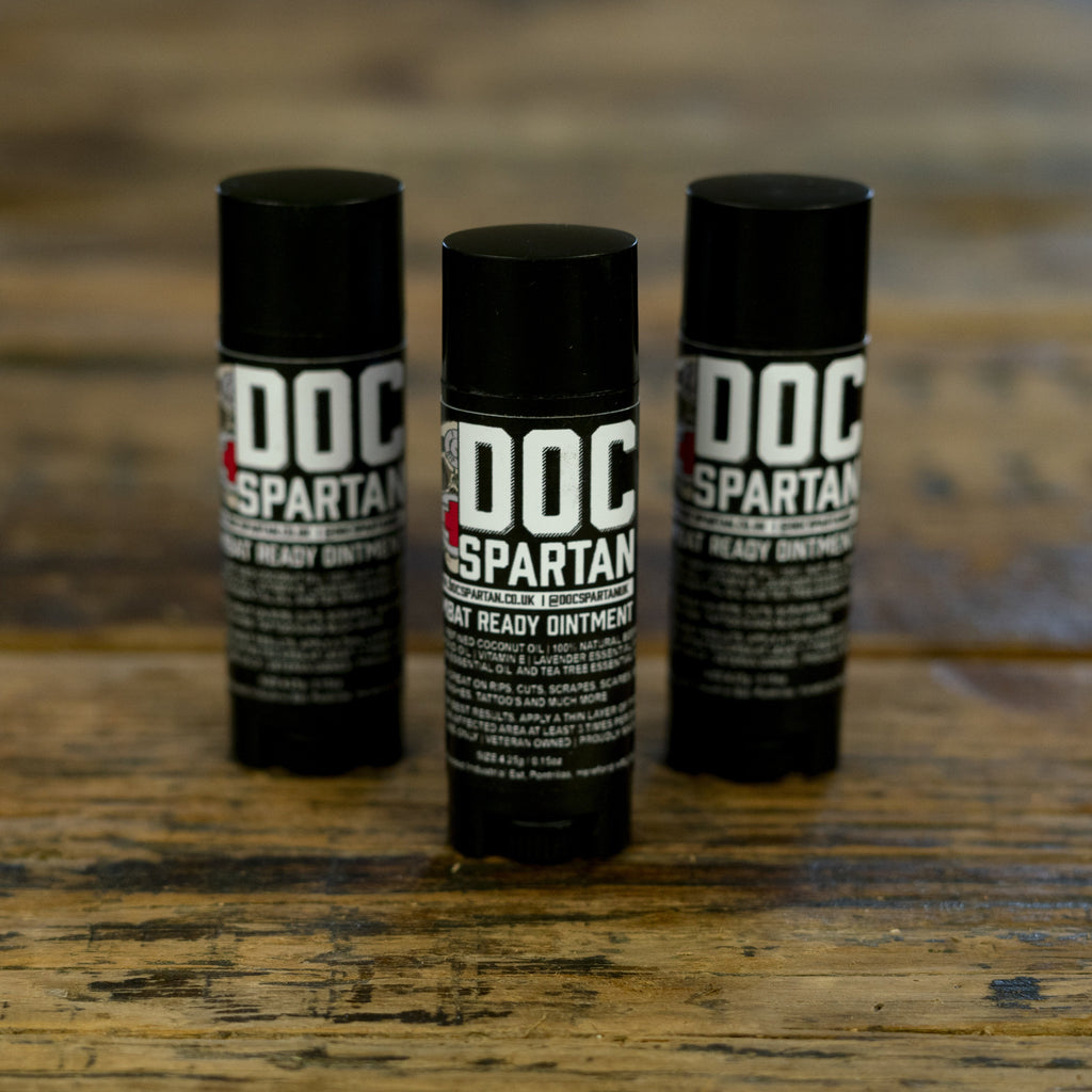 Doc Spartan Combat Ready Ointment Hand Care - Everyday Carry 3 Pack