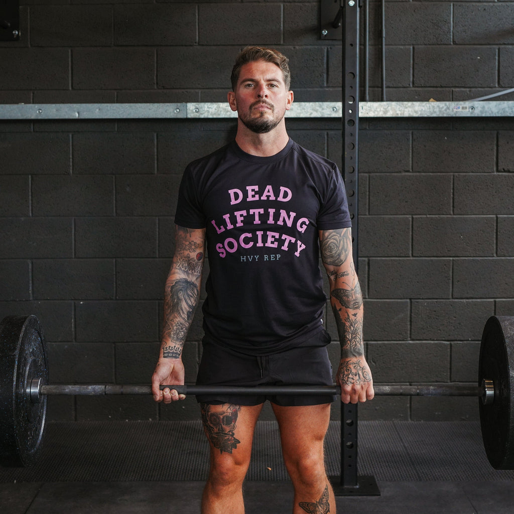 Heavy Rep Gear Dead Lifting Society T-shirt in Black