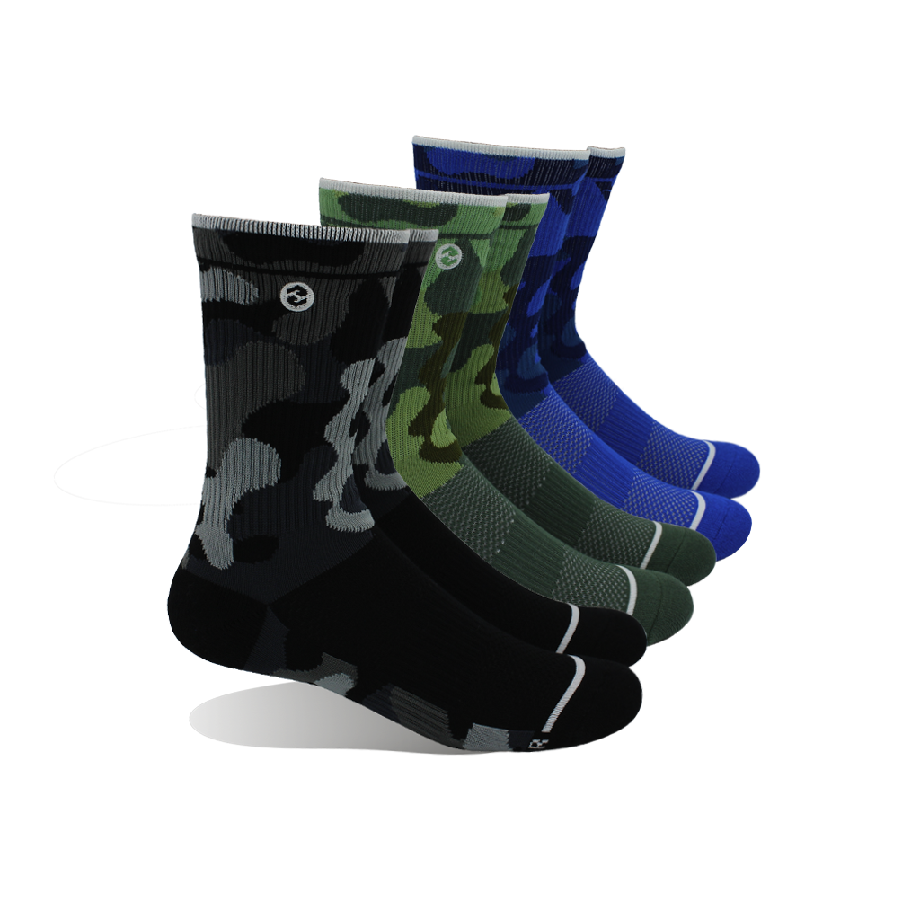 Heavy Rep Gear Stealth Camo Crew Sock 3 Pack