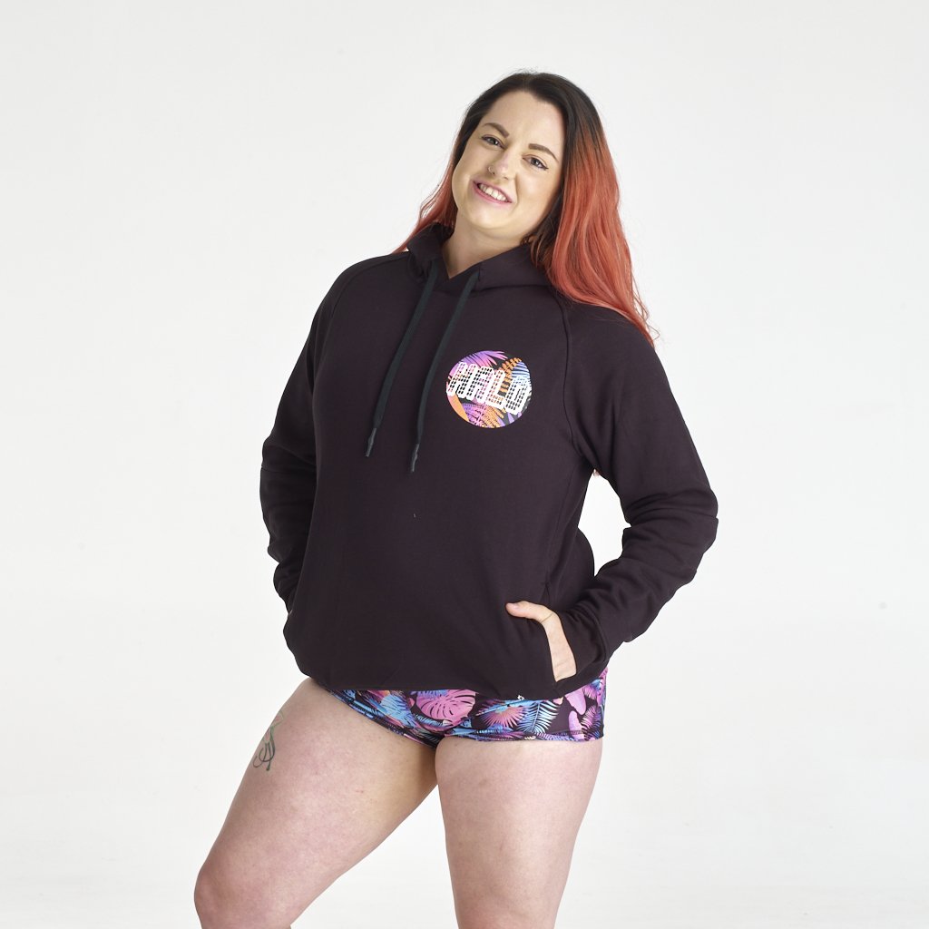 Halo Neo Tropic Hoodie in Black