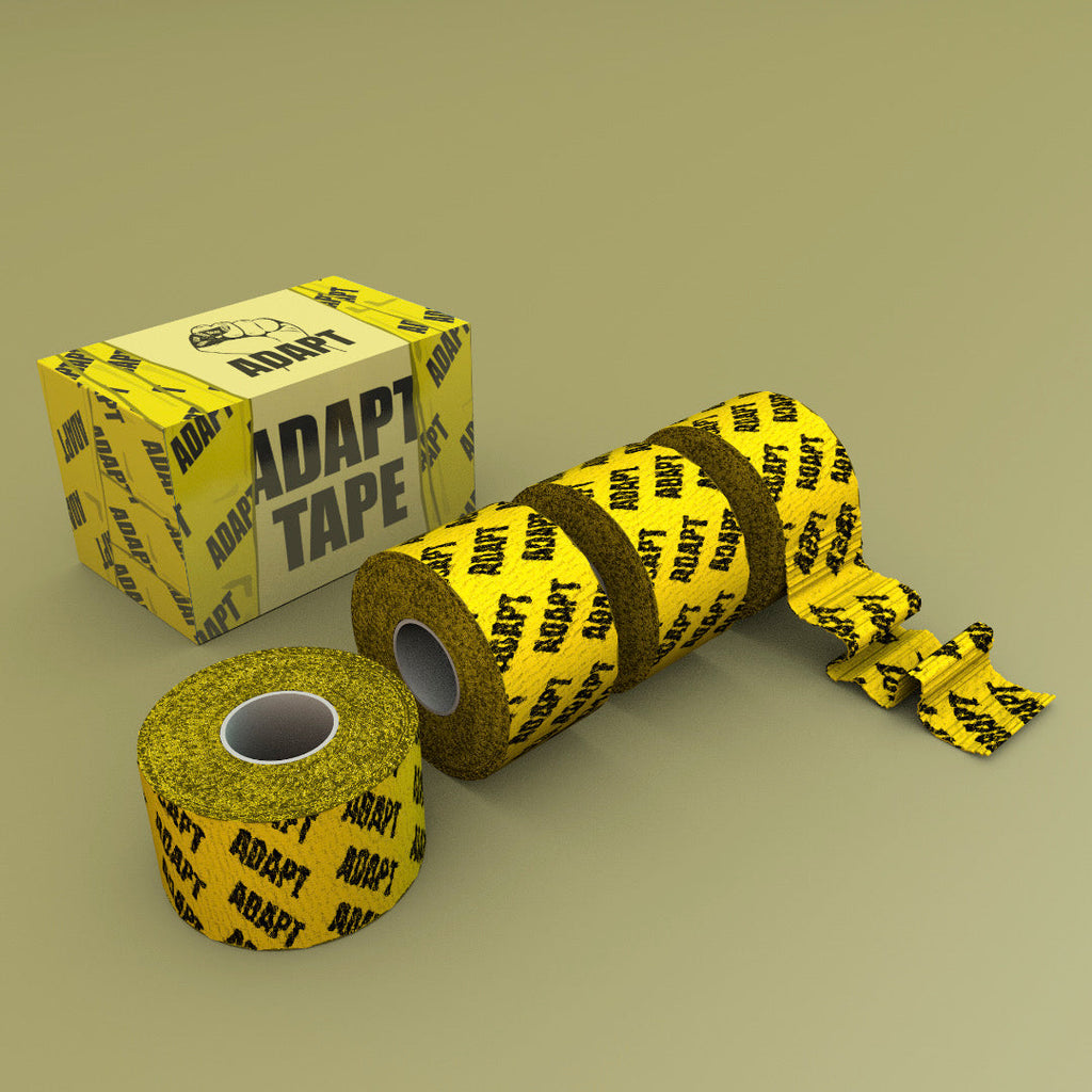 Adapt Tape Yellow Pack Of 4 Premium Tape