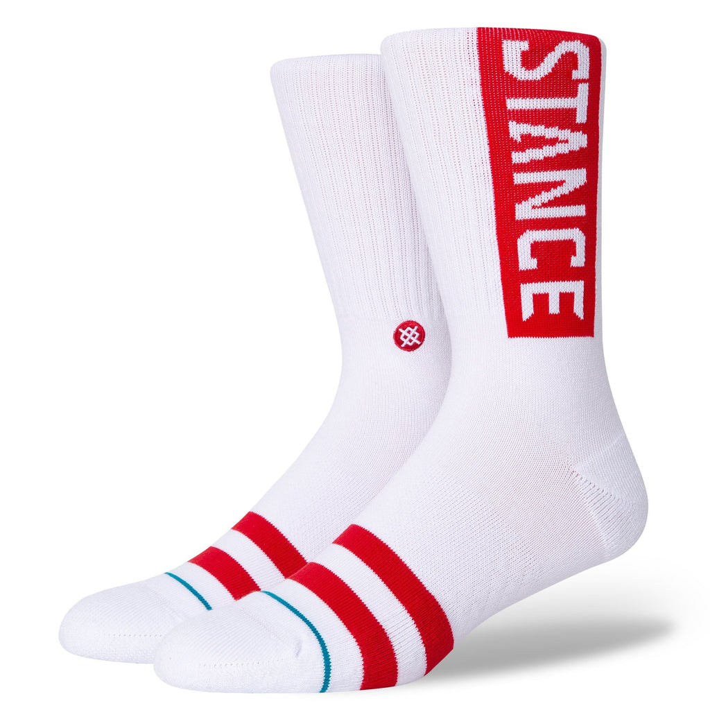 Stance The OG Crew Sock White / Red