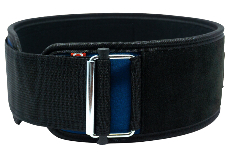 2POOD Navy Velcro Patch 4 Weightlifting Belt