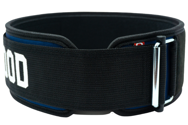 Navy Velcro Patch 4" Weightlifting Belt - 2POOD