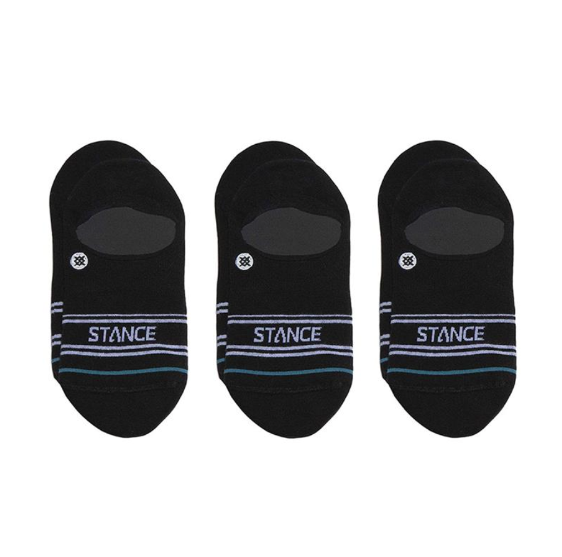 Stance Basic No Show Black 3 Pack