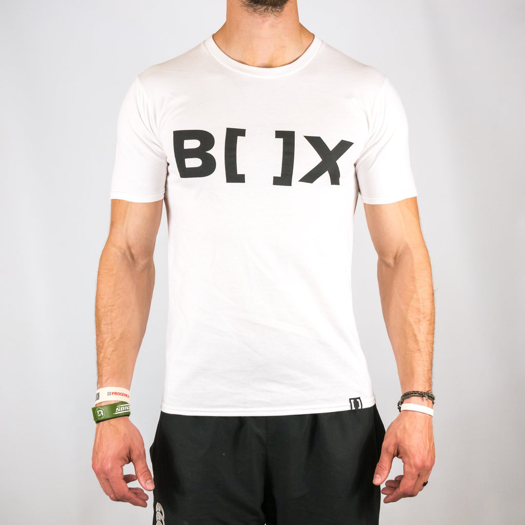B[ ]X x BUN Logo T-Shirt White