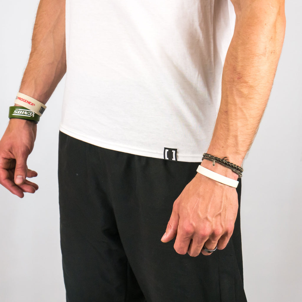 B[ ]X x BUN Logo T-Shirt White