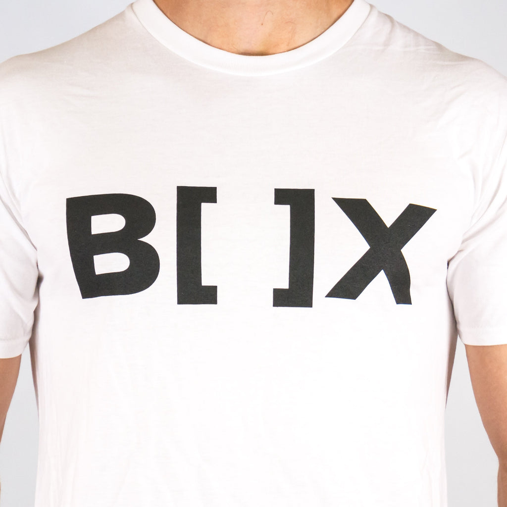 B[ ]X x BUN Logo T-Shirt White