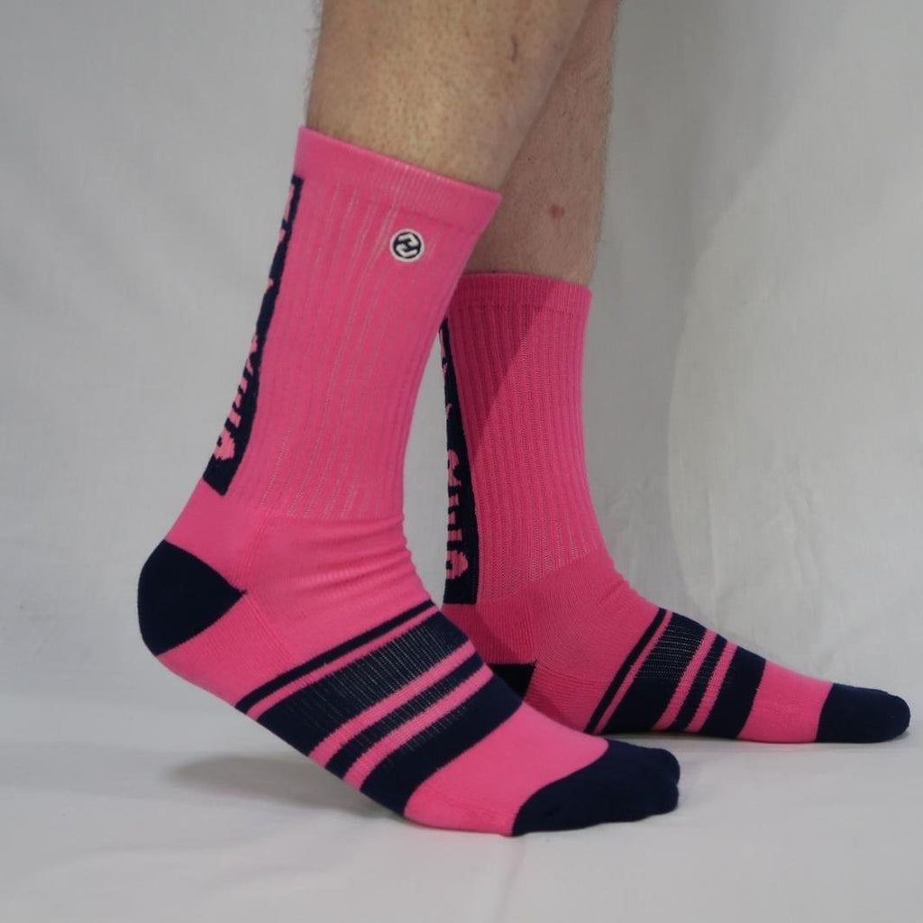 Heavy Rep Gear Vertigo HVY REP Kiss Pink / Navy Sock