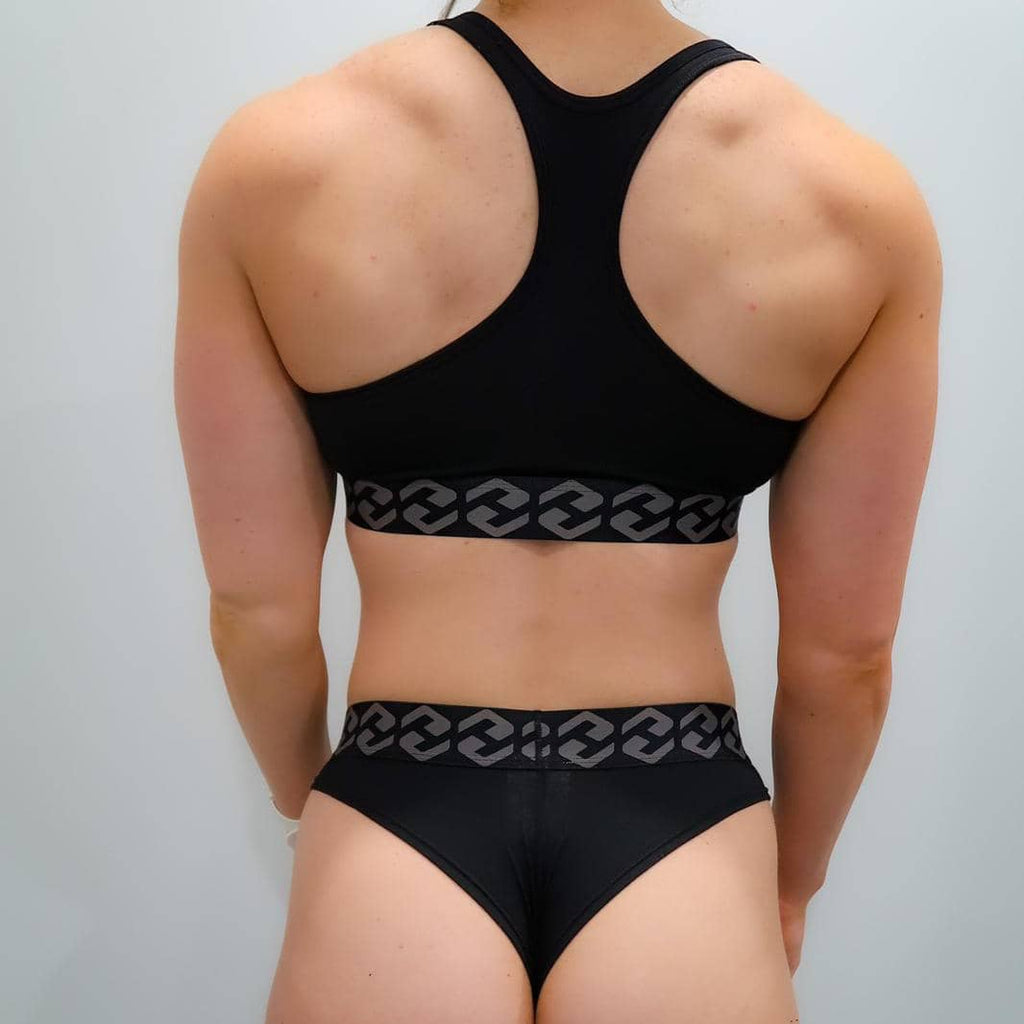 Heavy Rep Gear Cotton Comfies Bikini Brief in Pitch Black Twin Pack