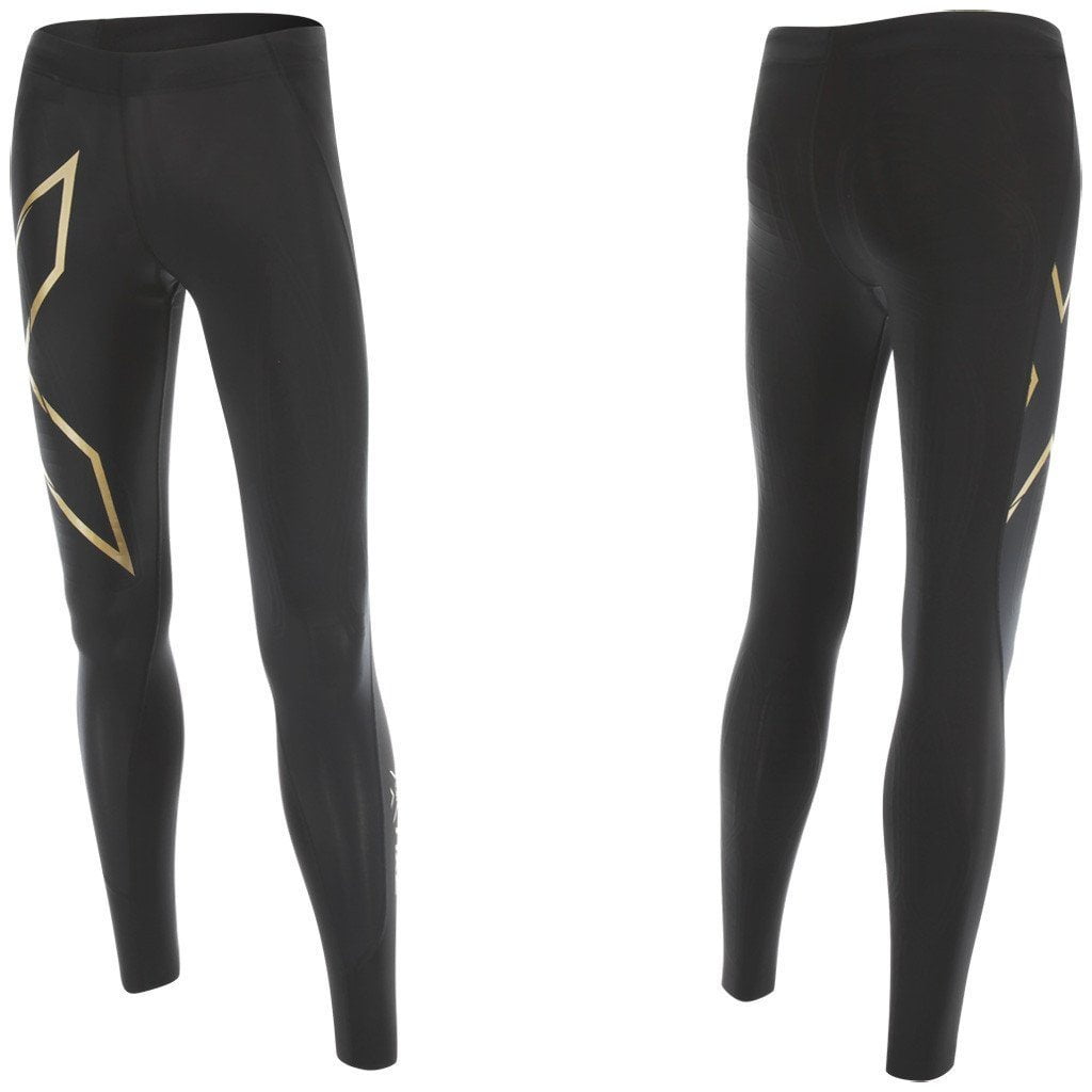 2XU MCS X-Fit Comp Tights Black Gold Compression – KITBOX