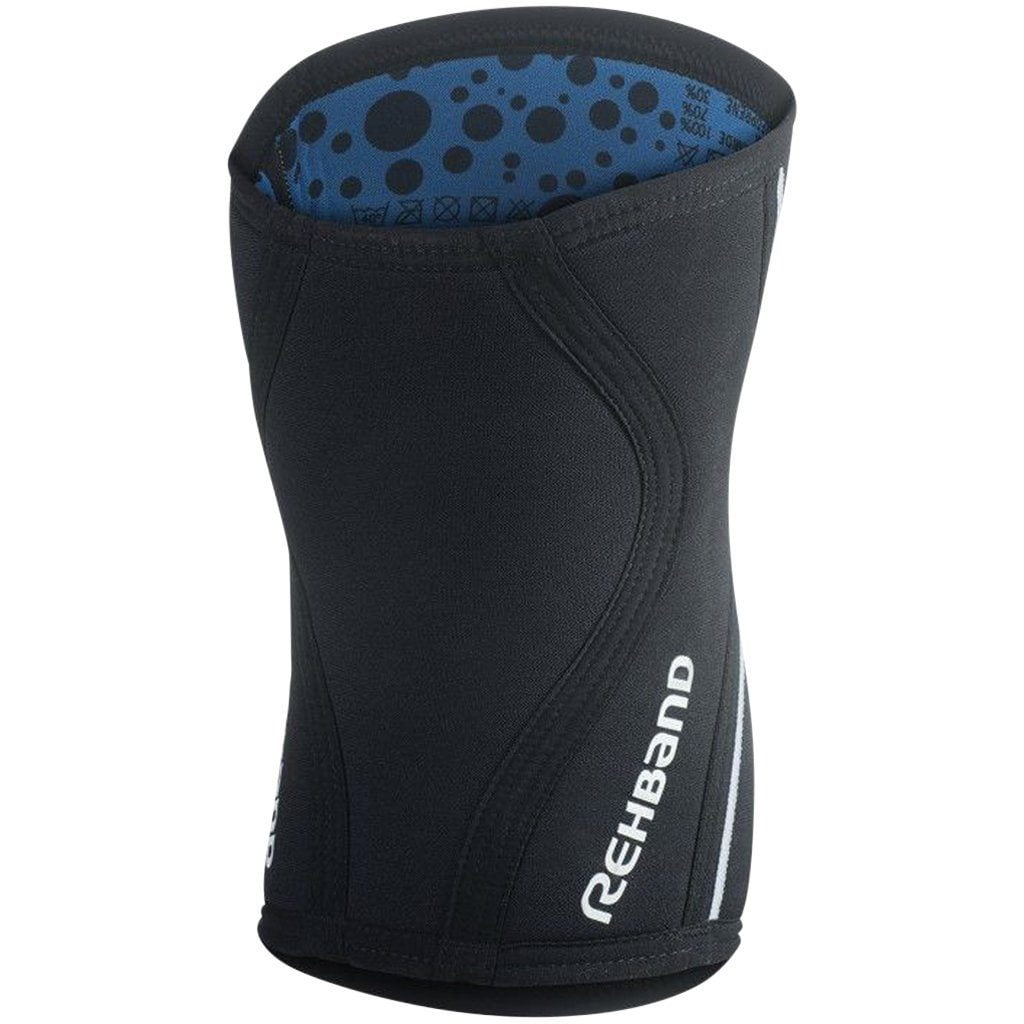 Tape, Wraps & Support - Rehband RX Knee Sleeve 7mm Black